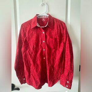 Wrangler George Strait for Her Collection Red Top